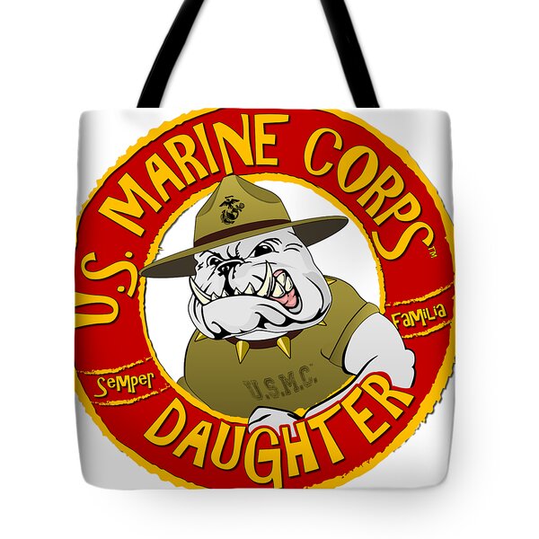 Eagle Globe Anchor USMC Marine Corps Womens Tote Bags Canvas Shoulder Bag Casual Handbags 